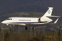 Private, M-CHEM, Dassault, Falcon 2000EX 13.01.2015, GVA, Geneve, Switzerland 




