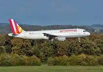 A 320-200 Germanwings D-AIQS, short final at CGN - 19.10.2014
