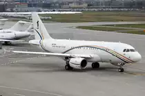 Malaysian Air Force 9M-NAA rollt zum Start in Zürich 23.1.2015