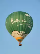 D-OBRS, Heißluftballon Bitburger am 24.06.2010 über Trier