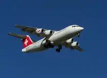 HB-IYR, Avro RJ 100 von Swiss am 15.08.2008 im Anflug auf Luxembourg
