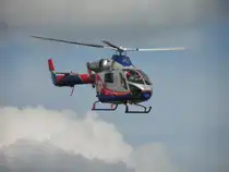 LX-HAR, MD Helicopters MD902 Explorer der Luxembourg Air Rescue ist am 08.07.2011 gerade in Oberemmel gestartet