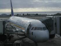 Airbus A320 der Iberworld auf Gran Canaria (Spanien) am 4 April 2003 fotografiert.