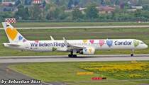 Condor B753WL D-ABON @ Dusseldorf. 12.4.15