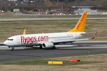 Pegasus Airlines, TC-CPM  Jasmin Y. , Boeing, 737-82R, 03.04.2015, DUS-EDDL, Düsseldorf, Germany