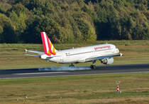 A 320-200 D-AIQS der Germanwings - touchdown in CGN - 19.10.2014