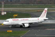 Tunisair, TS-IMN  Ibn Khaldoun , Airbus, A 320-211, 03.04.2015, DUS-EDDL, Düsseldorf, Germany