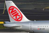 Niki, OE-LEZ  Blues , Airbus, A 321-211 (Seitenleitwerk/Tail), 03.04.2015, DUS-EDDL, Düsseldorf, Germany