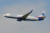 TC-SUY SunExpress Boeing 737-86N(WL)  gestartet in München  13.06.2015