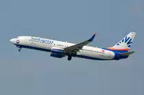 TC-SNP SunExpress Boeing 737-8HC(WL)  in München gestartet  13.05.2015