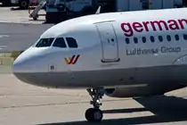 Germanwings (4U/GWI), D-AGWD, Airbus, A 319-132 (Bug/Nose ~ neue GW-Lkrg.), 05.06.2015, CGN-EDDK, Köln-Bonn, Germany