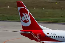 Air Berlin (AB/BER), D-ABKJ, Boeing, 737-86J wl (Seitenleitwerk/Tail), 05.06.2015, CGN-EDDK, Köln-Bonn, Germany