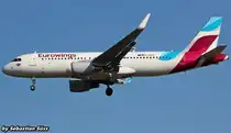 Eurowings A320SL D-AIZV @ Dusseldorf Airport. 30.6.15