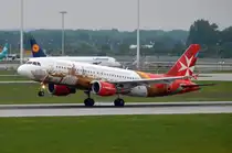 9H-AEO Air Malta Airbus A320-214   am 14.05.2015 in München bei der Landung