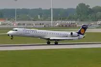 D-ACKG Lufthansa CityLine Canadair CL-600-2D24 Regional Jet CRJ-900LR  in München gelandet am  14.05.2015