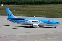 TUIfly (X3/TUI), D-ATUR, Boeing, 737-8K5 wl (neue TUI-Lkrg.), 05.06.2015, CGN-EDDK, Köln-Bonn, Germany