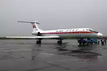 Air Koryo Tu-134 P-814 beim Boarding in DSO / ZKSD / Sondok am 03.09.2014