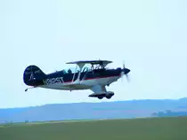 N912ST, Pitts S-2B, gestartet in Gera (EDAJ) am 3.7.2015