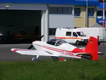 D-ERMK, Van`s Aircraft RV-7, Flugplatz Gera (EDAJ), 2.7.2015