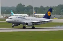 D-AILX Lufthansa Airbus A319-114  Fellbach    bei der Landung in Münche  14.05.2015