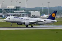D-AIPA Lufthansa Airbus A320-211  Buxtehude   in München bei der Landung am 14.05.2015