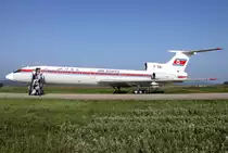 Air Koryo Tu-154 B-2 P-561 beim Boarding in FNJ / ZKPY / Pyongyang am 04.09.2014