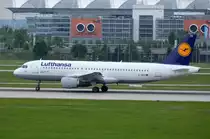 D-AIPH Lufthansa Airbus A320-211  Münster   gelandet in München am 14.05.2015
