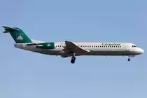 Fokker, F-100, Carpatair, YR-FKA, 20.09.2015, BCN, Barcelona, Spain 


