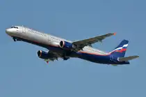 VP-BWP Aeroflot - Russian Airlines Airbus A321-211   gestartet am 11.09.2015 in München