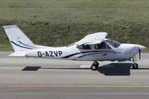 Private, G-AZVP, Reims-Cessna, F177RG Cardinal, 21.09.2015, GRO, Girona, Spain 



