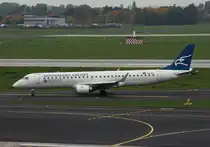 Montenegro Airlines,4O-AOA,(c/n 19000180),Embraer ERJ-190-200LR, 24.10.2015,DUS-EDDL,Düsseldorf,Germany(Sticker:Dukley Gardens)