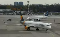 Condor,D-ABOc,(c/n 29015),Boeing 757-330(WL), 24.10.2015,DUS-EDDL,Düsseldorf,Germany(Sticker:Hannover Airport)