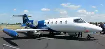 Learjet LR 31, D-CARL der GFD-Flugzieldarstellung am Fliegerhorst Nörvenich - 13.06.2015