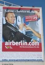 airberlin-Plakat  Ganz Deutschland und Europa ab 29 �  - 25.03.2007
