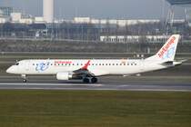 EC-LKM Air Europa Embraer ERJ-195LR (ERJ-190-200 LR)  beim Start am 11.12.2015 in München
