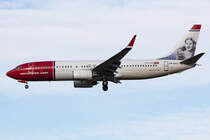 Norwegian, LN-DYT, Boeing, B737-8JP, 08.01.2016, MUC, München, Germany 




