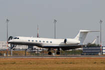 Cloud Air Service G 550 M-SAWO bei der Landung in Berlin-Schnefeld(BER) am 06.06.2015 (Uefa CL-Finale 2015)