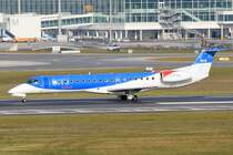G-RJXC bmi Regional Embraer ERJ-145EP  beim Start am 11.12.2015 in München
