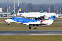 G-RJXP bmi Regional Embraer ERJ-135ER  am 11.12.2015 in München vor der Landung