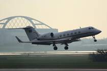 Saudi Aeromedical Evacuation, HZ-MS4, (C/N 1365),Gulfstream IV SP,12.01.2016,HAM-EDDH, Hamburg, Germany 