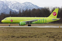 S7 Airlines, VP-BCP, Airbus, A320-214, 09.01.2016, SZG, Salzburg, Austria




