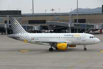 Vueling, EC-MGF, Airbus A319-111, 10.Oktober 2015, ZRH Zürich, Switzerland.