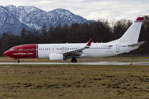 Norwegian, LN-NHA, Boeing, B737-8JP, 09.01.2016, SZG, Salzburg, Austria 




