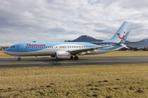 Thomsonfly, G-TAWK, Boeing, B737-8K5, 09.01.2016, SZG, Salzburg, Austria 



