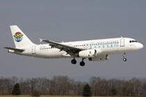 Lotus Air, SU-LBG, Airbus, A320-233, 22.03.2009, BSL, Basel, Switzerland 

