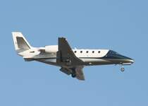 Jean-Claude Decaux International Cessna 560XL Citation Exel LX-JCD bei der Landung in Berlin-Sch�nefeld am 03.04.2009