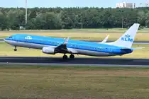 PH-BXR KLM Royal Dutch Airlines Boeing 737-9K2(WL)  beim Start am 07.07.2016 in Tegel
