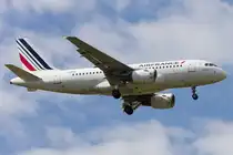 Air France, F-GRHR, Airbus, A319-111, 07.05.2016, CDG, Paris, France 

