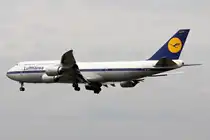 Lufthansa D-ABYT bei der Landung in Frankfurt 8.7.2016