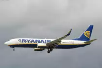 Ryanair Boeing 737-800 EI-EBH im Anflug auf Hamburg Fuhlsbüttel am 14.07.16